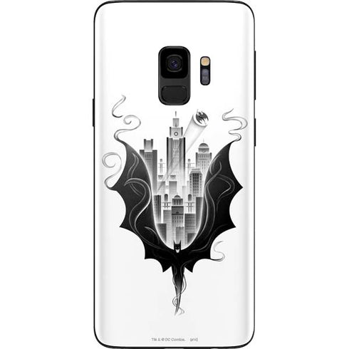 DC Comics Batman City Scape Cover Art Galaxy S9 Skin